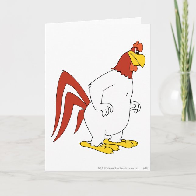 Cartão Foghorn Leghorn (Frente)