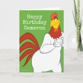 Cartão Foghorn Leghorn | Stare Mischievous