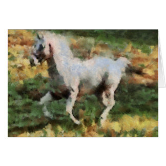 Cartão Fogo abaixo de seus cascos