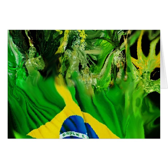 Cartão Fogo de Brasil (Frente Horizontal)