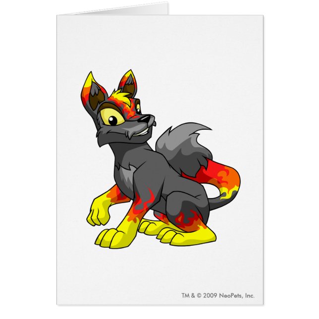 Cartão Fogo de Lupe (Frente)