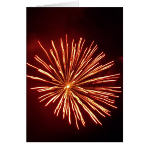 Cartão Fogos-de-artifício