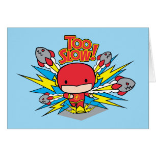 Cartão Foguetes Incríveis do Chibi Flash