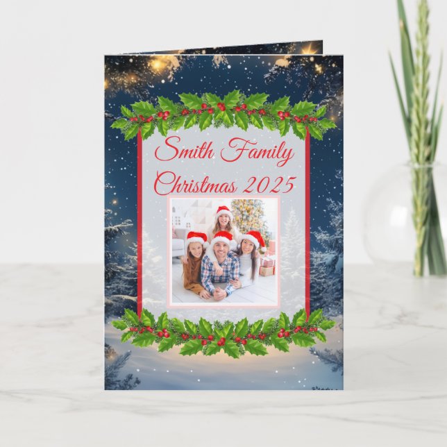 Cartão Folded Greeting Card (Frente)