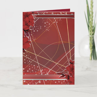 Cartão Folded Greeting Card