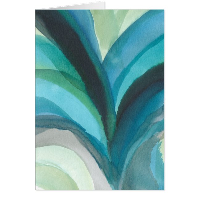 Cartão Folha Azul I (Frente)