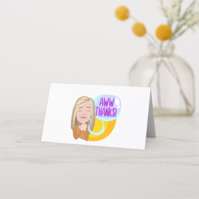 Cartão Folha Dupla (Frente)