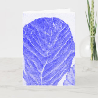 Cartão Folha simples, dentro Vazio