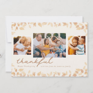 Cartão Folhas simples