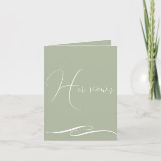 Cartão Folheto de Votações de casamento do logotipo do cl