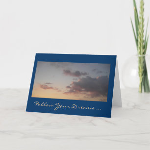 Cartão Follow Your Dreams Card