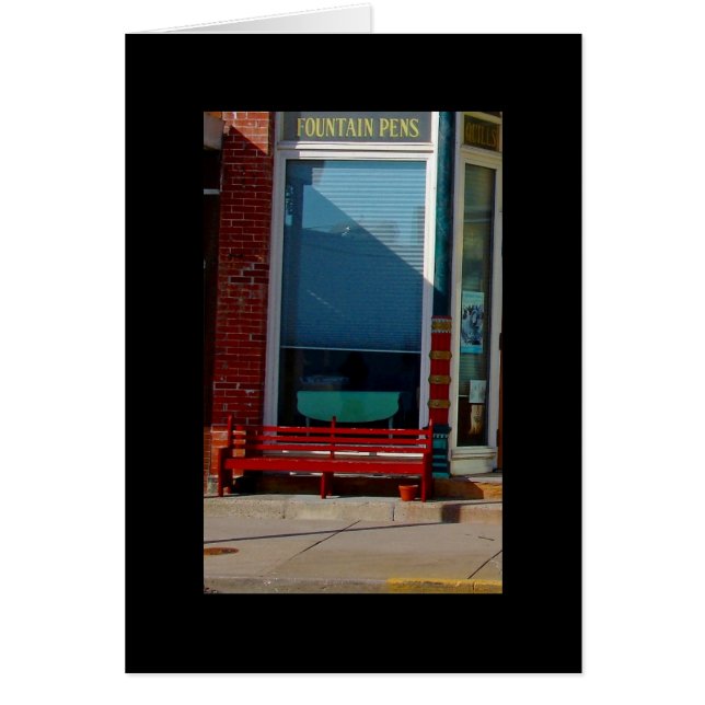 Cartão Fonte de Canetas (Frente)