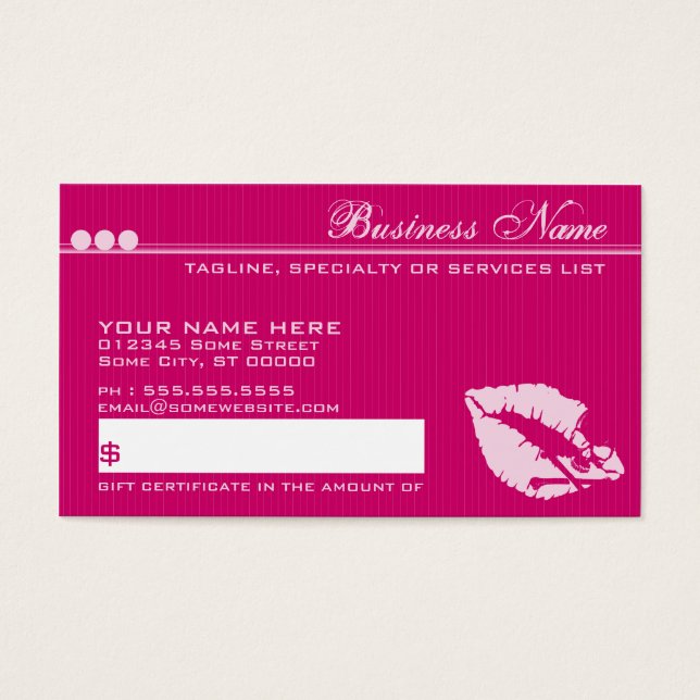 cartão-fonte de lábios venenosos (Frente)