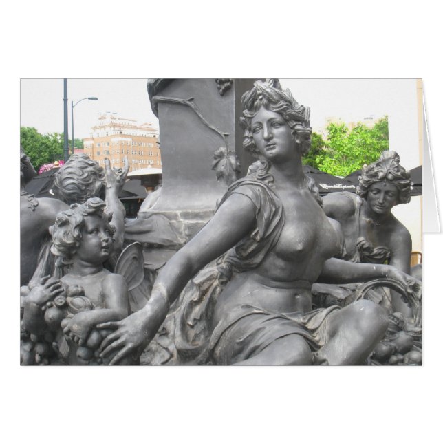 Cartão Fonte em Kansas City (Frente Horizontal)