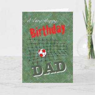 Cartão Football Card for Dad