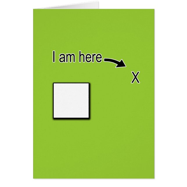 Cartão Fora da caixa (Frente)