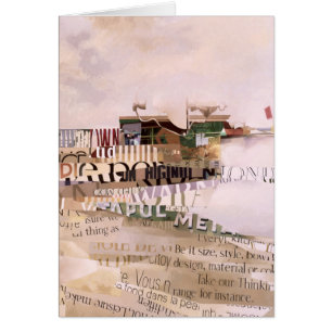 Cartão Fora da estação