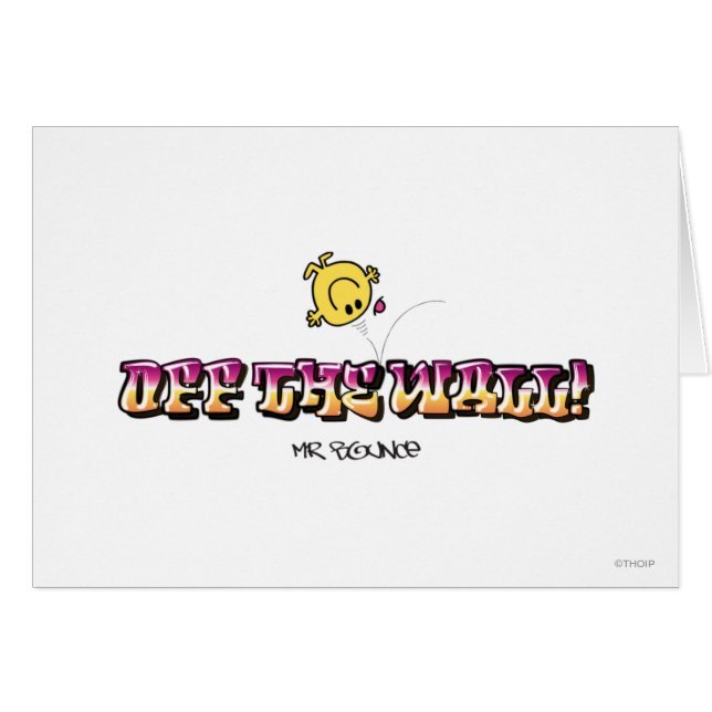 Cartão Fora Da Parede! (Frente Horizontal)