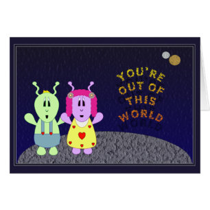 Cartão Fora deste mundo