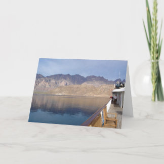 Cartão Fora do barco