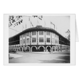 Cartão Forbes Field Stadium Pittsburgh Baseball