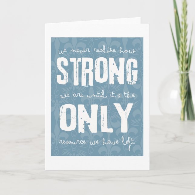 Cartão Força (Frente)