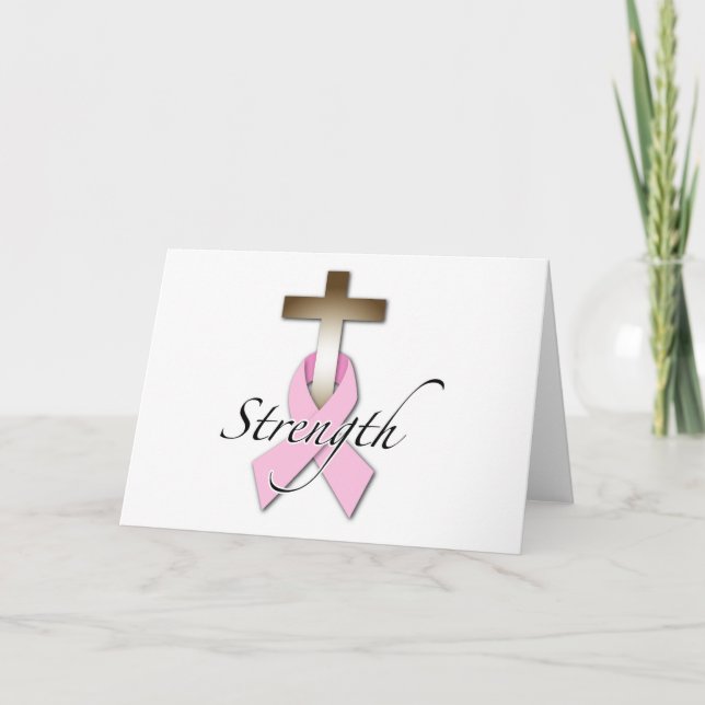 Cartão força de consciência do Cancer (Frente)