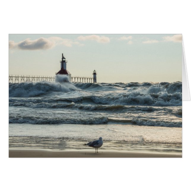 Cartão Força por trás da beleza (Frente horizontal)