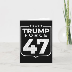 Cartão Força Trump 47 