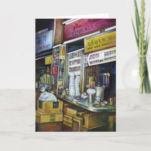 Cartão Forças de Luz Cingapura Celebradas Emocionalmente,