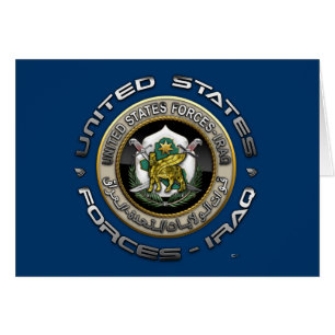 Cartão Forças dos Estados Unidos - Iraque