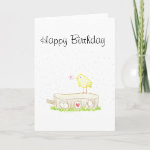 Cartão Forest I love you doodle