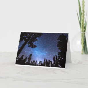 Cartão Forest Star Gazing An Astronomy Delight