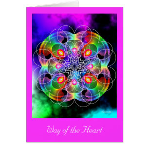 Cartão Forma do Coração