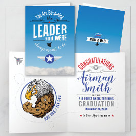 Cartão Formação Básica da Força Aérea 322 Graduação das Á