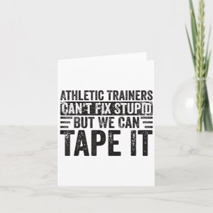 Cartão Formadores atléticos não conseguem consertar medic