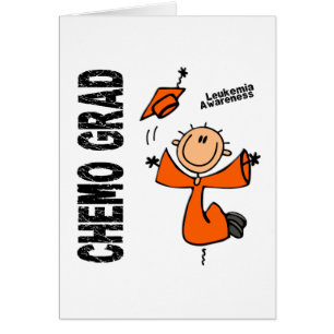 Cartão FORMANDO 1 da leucemia CHEMO
