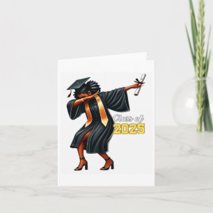 Cartão Formando De Graduação Engraçado De Dabbing Cl De 2