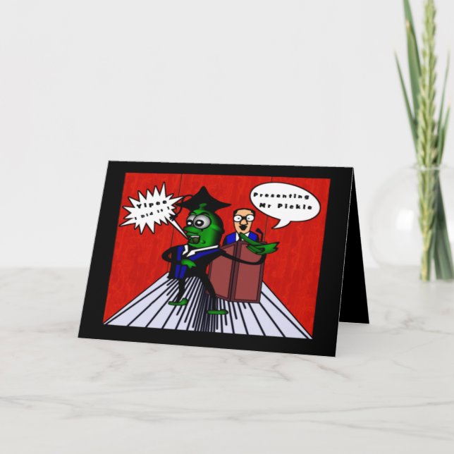 Cartão Formando de picles (Frente)