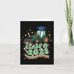 Cartão Formando De Trator Cl De 2025 Crianças Meninas Gra