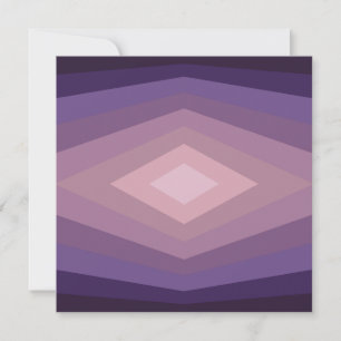 Cartão Formas De Arte Abstrato Geométrica Roxa