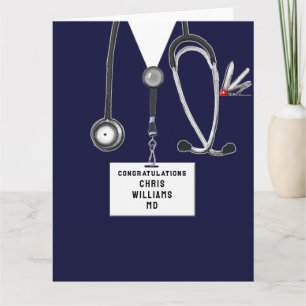 Cartão Formatura Personalizada na Faculdade de Medicina