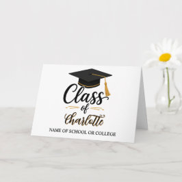 Cartão Formatura Personalizada – Parabéns Graduado Nome