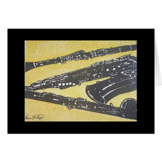 Cartão fórmula do chifre