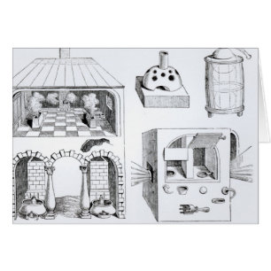 Cartão Fornalhas e vário instrumento