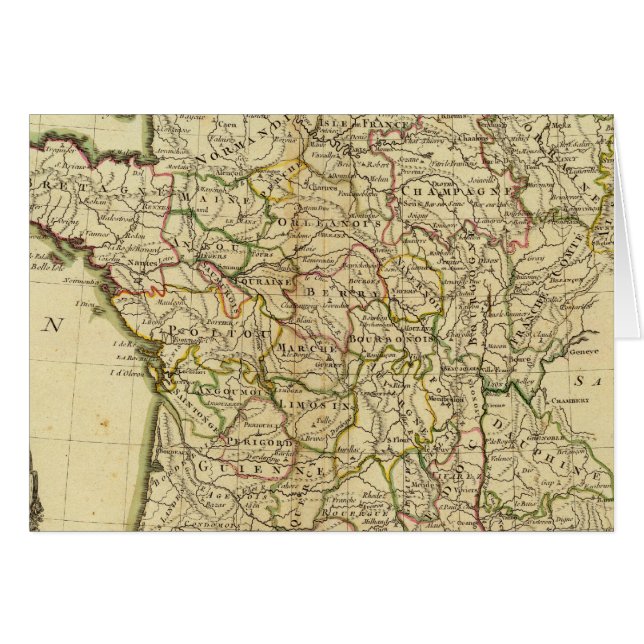 Cartão Fornecimentos da França (Frente Horizontal)