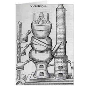 Cartão Forno cósmico