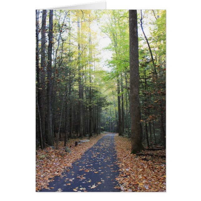 Cartão Forquilha rujir na queda (Frente)