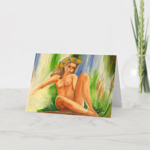 Cartão Forrest Nymph