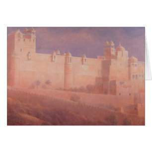 Cartão Forte ambarino Jaipur